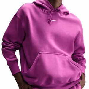 Nike Sportswear Fleece Sweatshirt & Sweatpants in Hot Fuchsia BRAND NEW